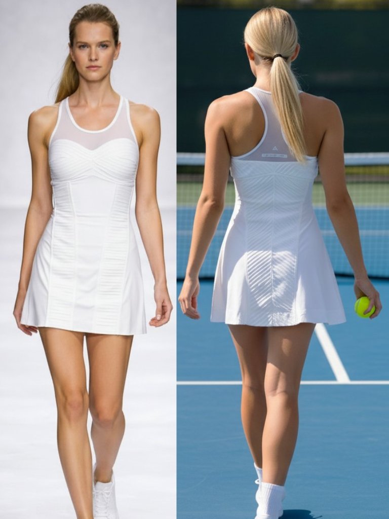 Nwt Rare Beautiful Adidas Stella Mccartney Pleated Tennis Dress Skirt M Medium
